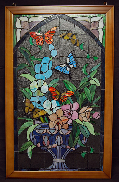 D14c 花蝶模様ステンドパネル 検 壁掛け ステンドグラス 1円 工芸ガラス 売買されたオークション情報 Yahooの商品情報をアーカイブ公開 オークファン Aucfan Com