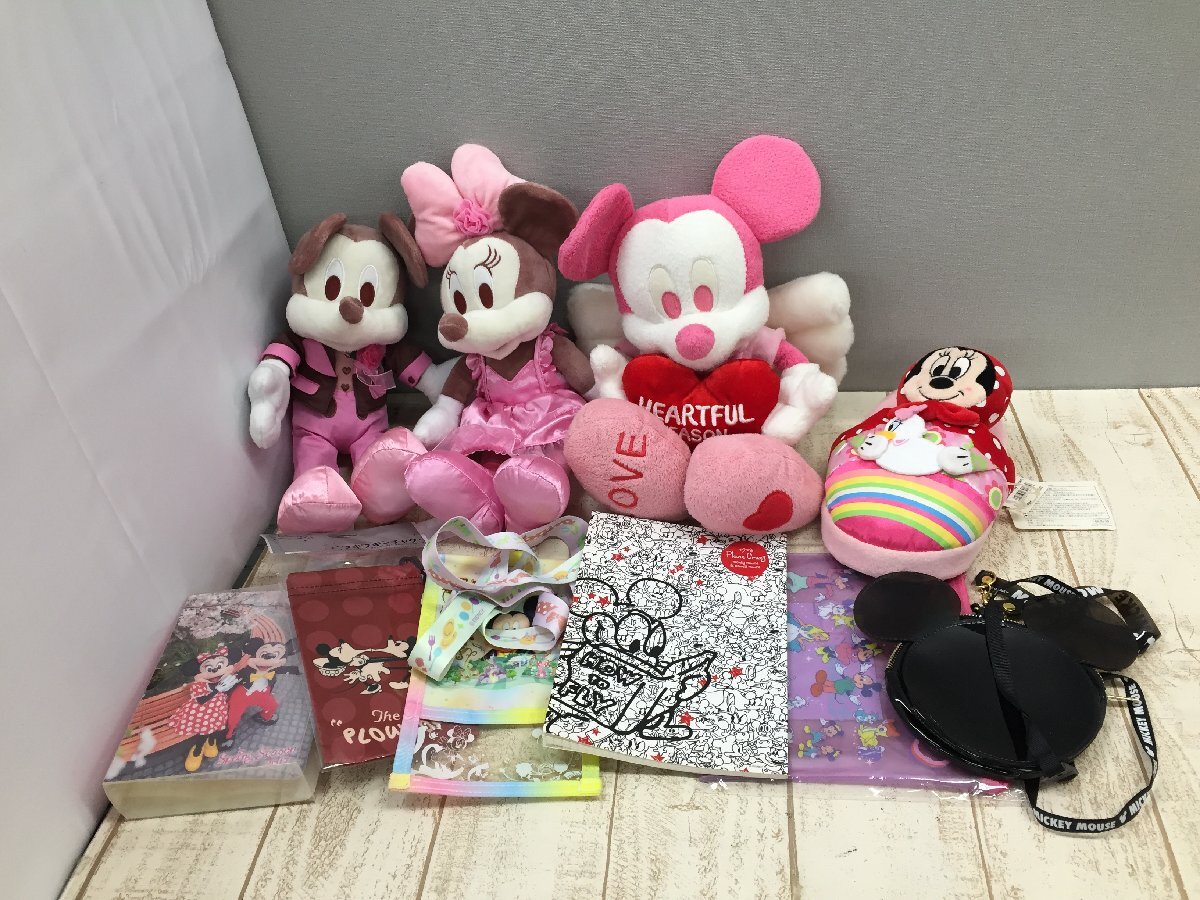 ◇ディズニー 《大量セット》ミッキー ミニー ぬいぐるみ ポーチ パス