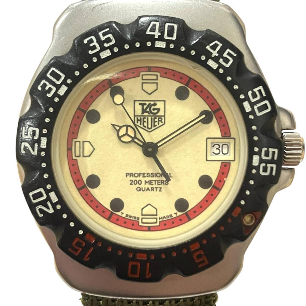 タグホイヤー 1円 プロフェッショナル200M クオーツ WG1113-0 S⁄el 