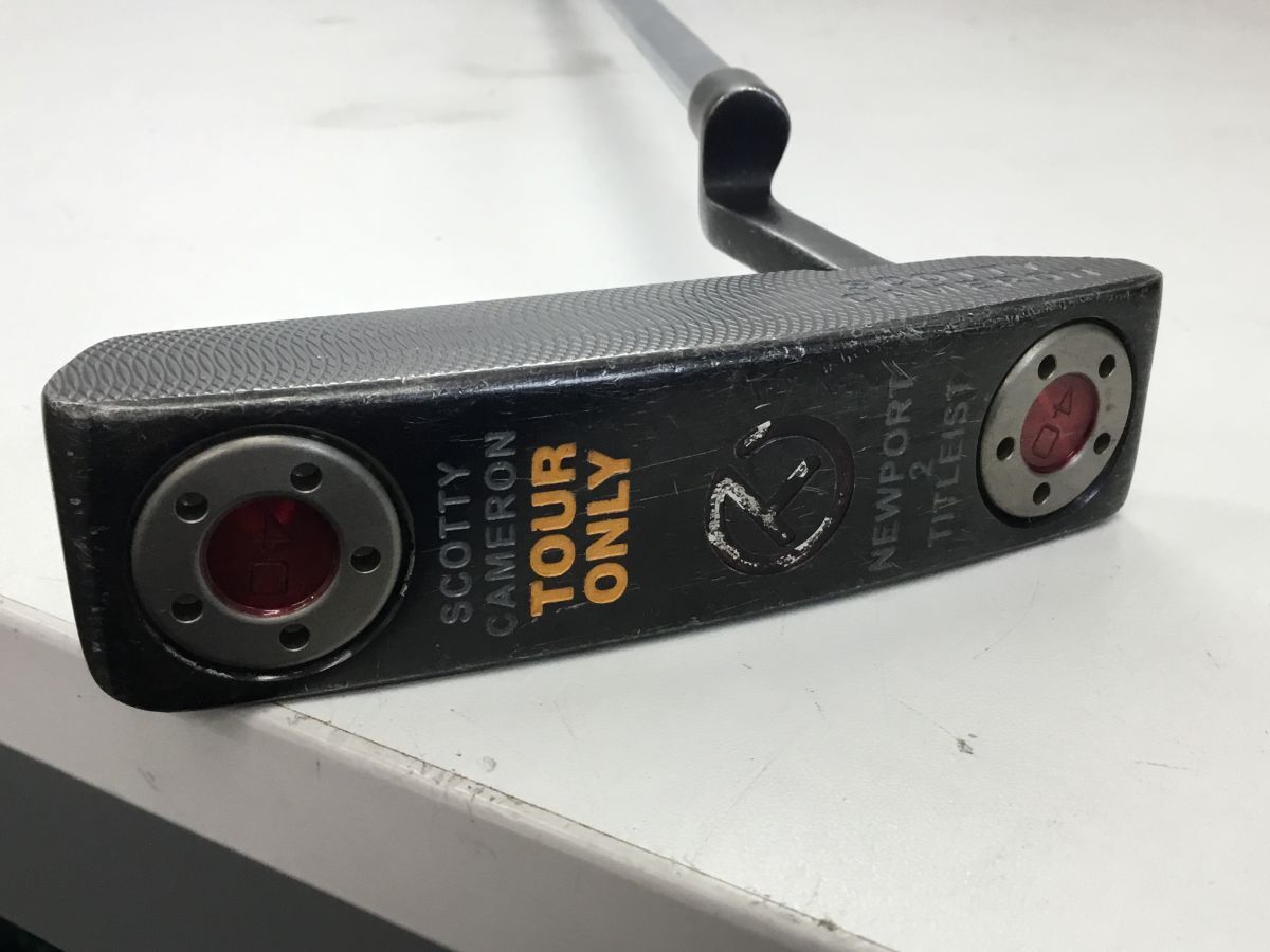 ●営IS042-120 scotty cameron スコッティキャメロン tour only newport2 ニューポート2 titleist / fine milled putters ゴルフクラブ /ｑ_4