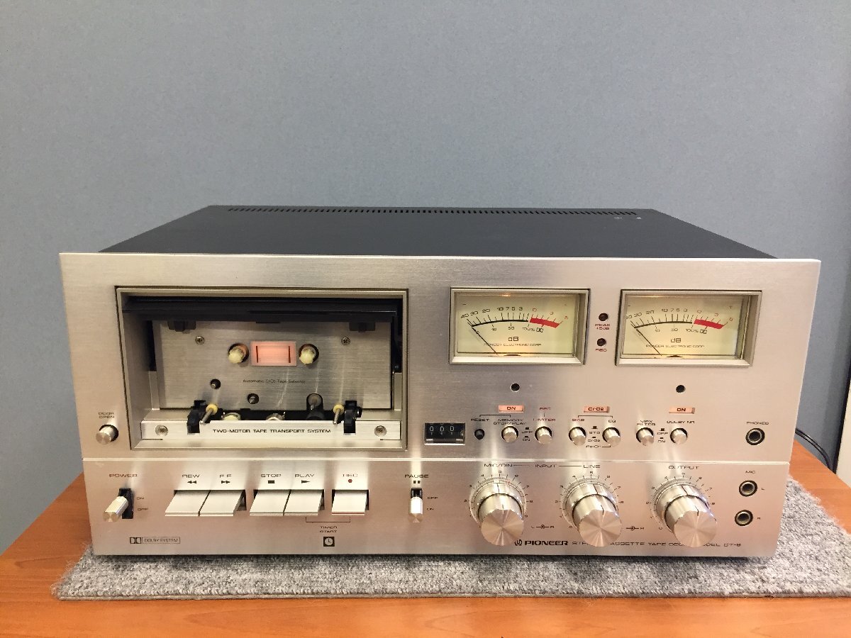 大人気，限定セール】 PIONEER パイオニア CT-9カセットデッキ メンテ