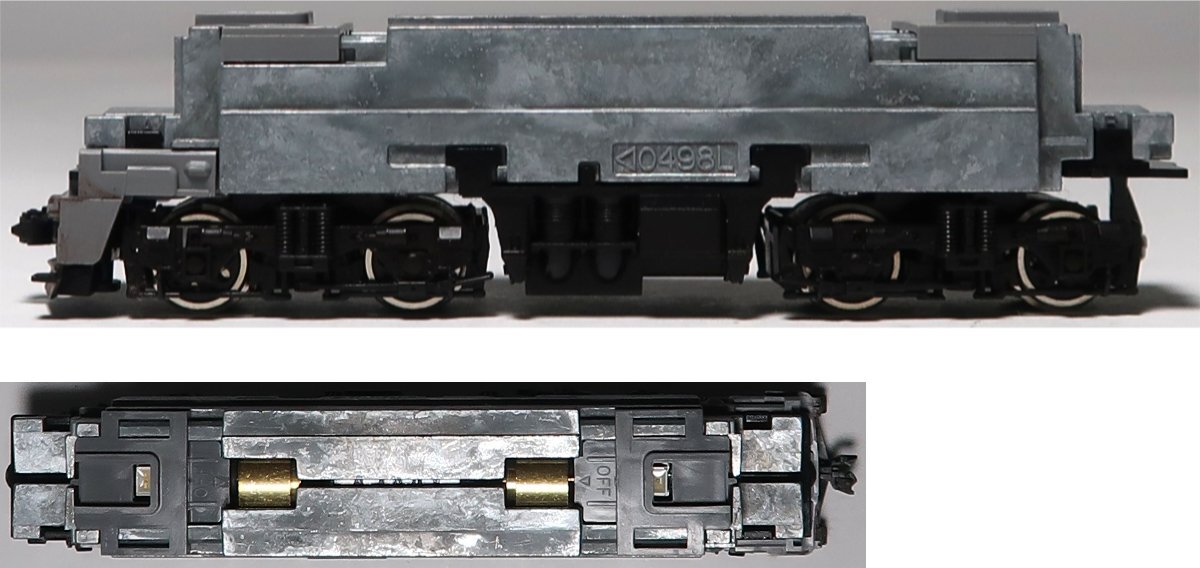 Tomix， 国鉄 ED75， 1000形電気機関車， 動力車， 中古，破損あり