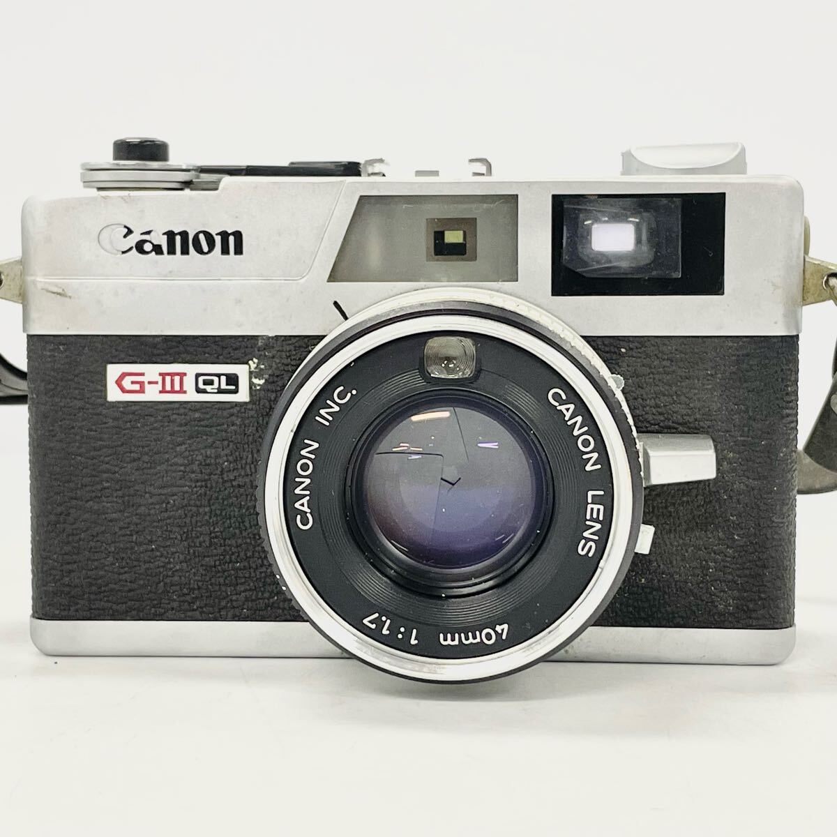 Canon canonet-QL17 圏ファインダーフィルム写真器 ドウサヒツジ