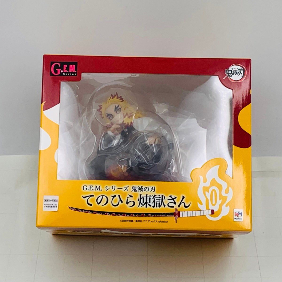 新品未開封 メガハウス G.E.Mシリーズ 鬼滅の刃 てのひら煉獄さん 煉獄 