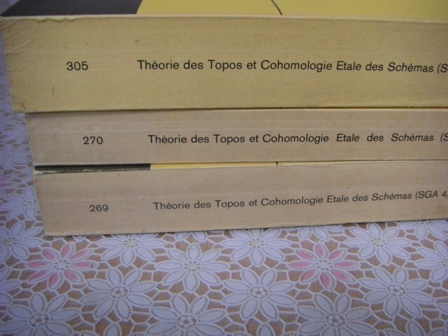 Topos Math Lecture notes in mathematics Theorie des topos et cohomologie etale des ...