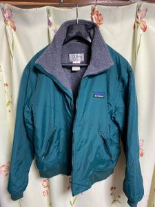 L.L.Bean LLビーン ウォームアップ ジャケット 3シーズン ジャケット Ｌ～ＸＬ　緑　グリ