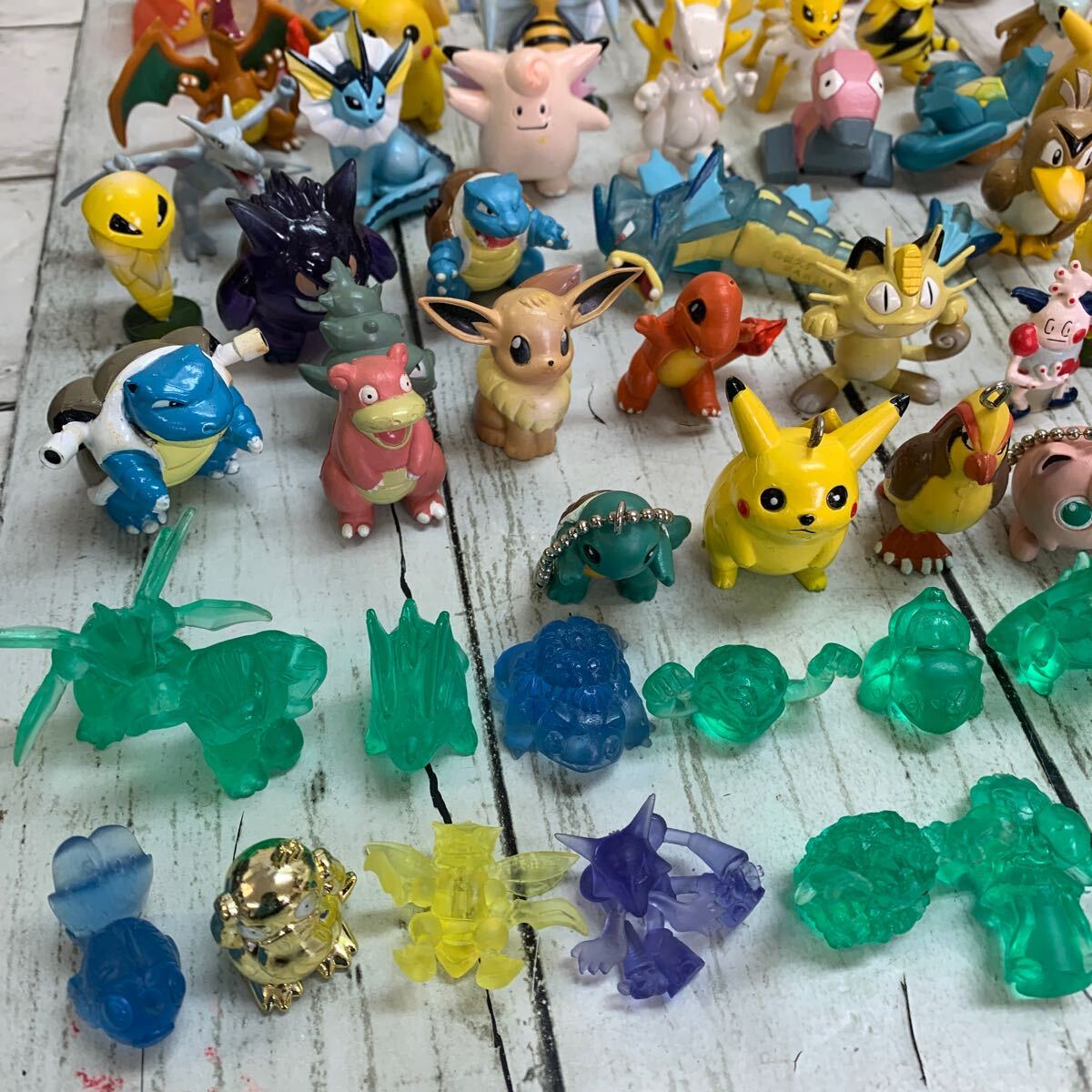 中古品】ポケットモンスター 初期 指人形 ミニフィギュア キーホルダー 
