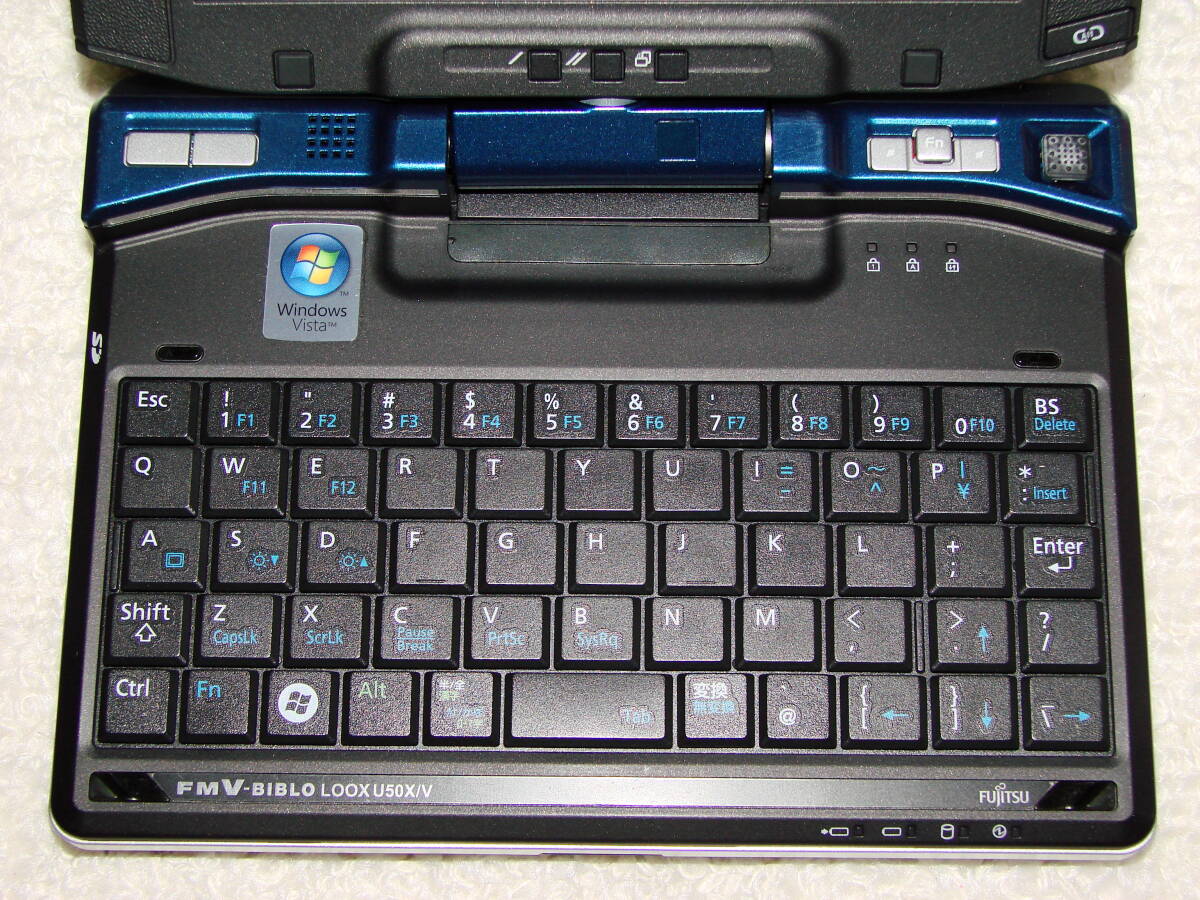 FUJITSU FM-V BIBLO LOOX U50X/V Windows Vista 中古品！_3