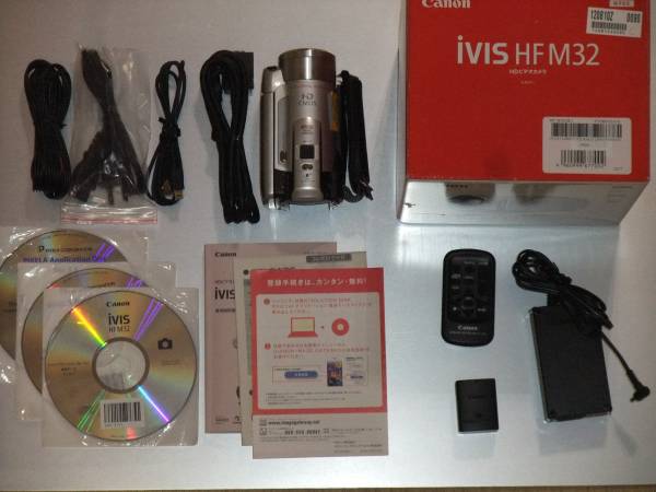 CANON iVIS HF M32ビデオカメラ　レンタル７日間_3