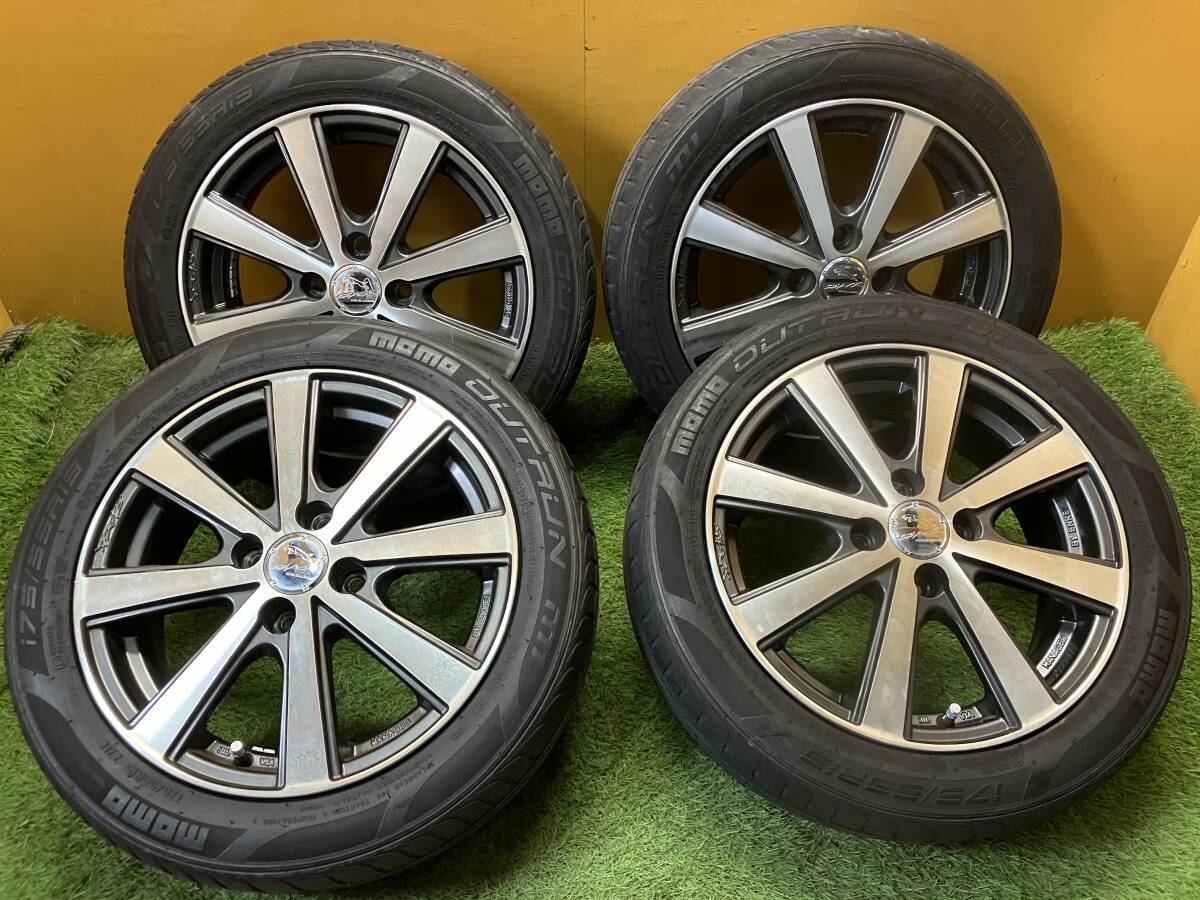 直接限定/ブリヂストン/15インチ/ホイールタイヤセット/4本 Outrun Momo M1 MOMO M20 77H OUTRUN 91H Tires | 205⁄55R16 - X4 Pro Tire