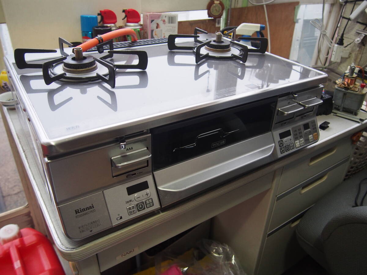 美品】クリナップ LPガス用ビルドインコンロ RB31M5HSW クリナップ 