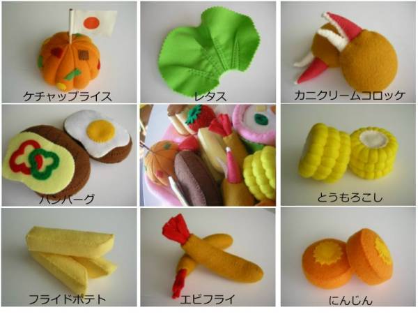 ☆お子様ランチの型紙☆作り方・レシピ_2