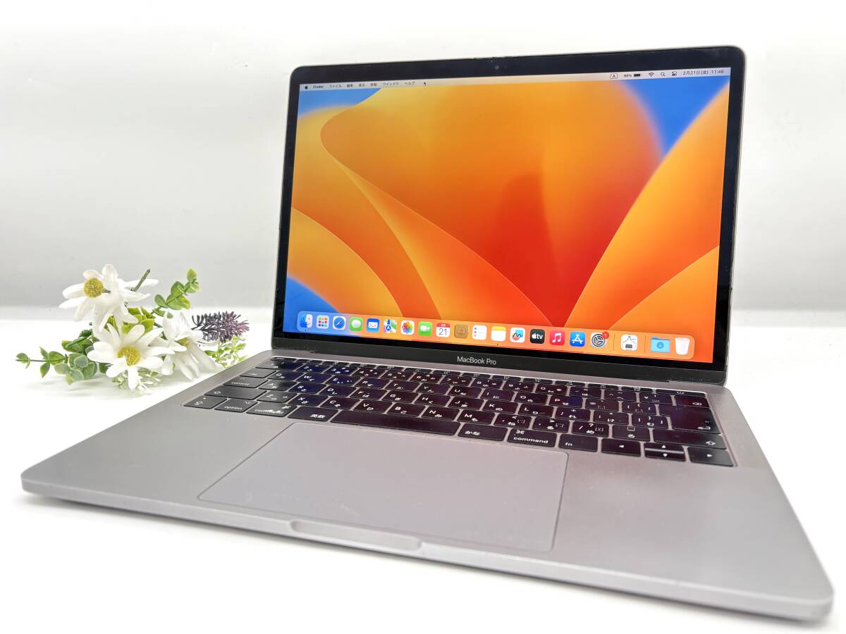 良品 13.3インチ Apple MacBook Pro 13-inch 2017 A1708 Core i5 7360U /2.3GHz ...