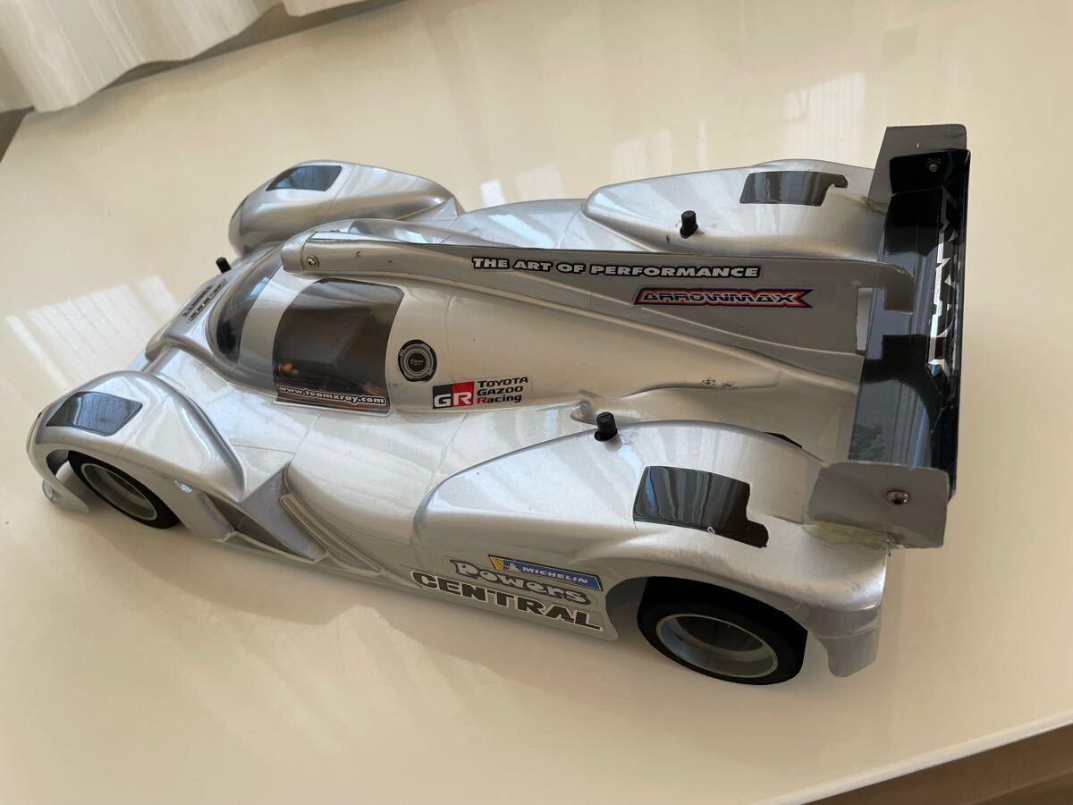 1/10 Xray X10 シャーシ ボディ、メタルサーボ付き_3