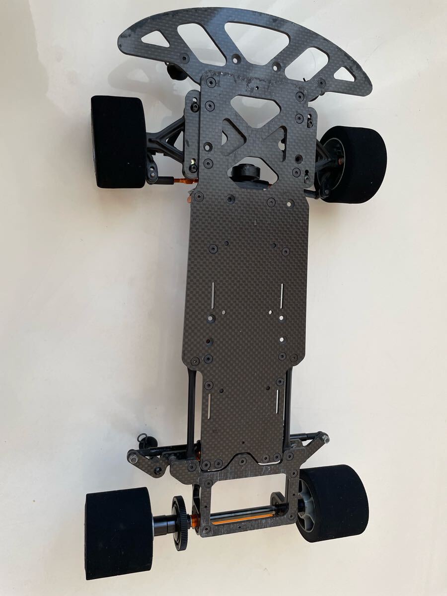 1/10 Xray X10 シャーシ ボディ、メタルサーボ付き_8