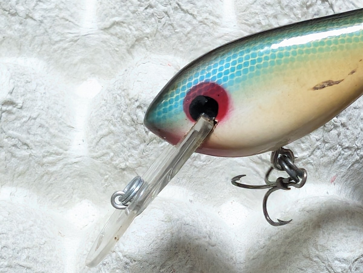 ポー・リック=クランデザイン・カベラス(Cabela's)特注品・旧型薄ボディー【ＲＣ−１】セダーウッド製・ラウンドリップ・シャッド_9