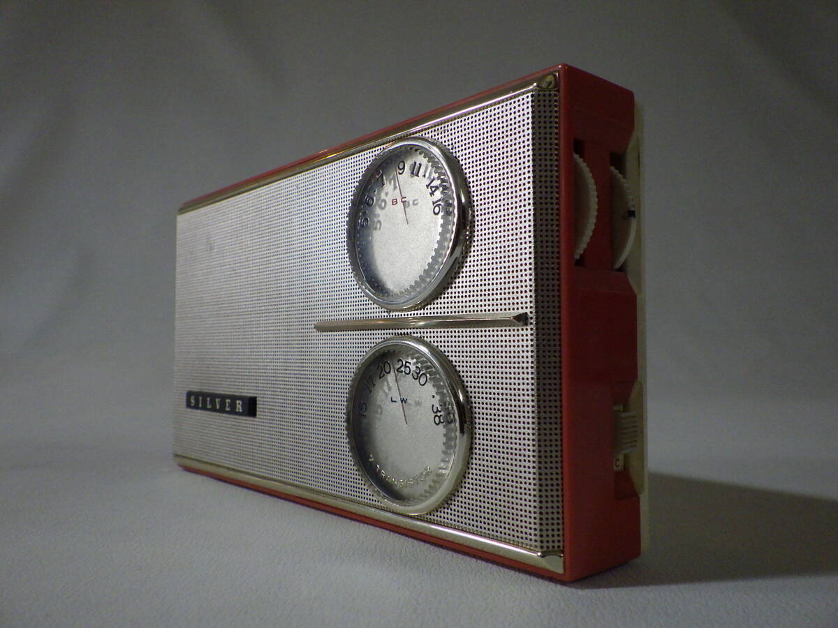 蔵出◇ ラジオ 白砂電機 SILVER 7TL-380 7TRANSISTOR トランジスタ