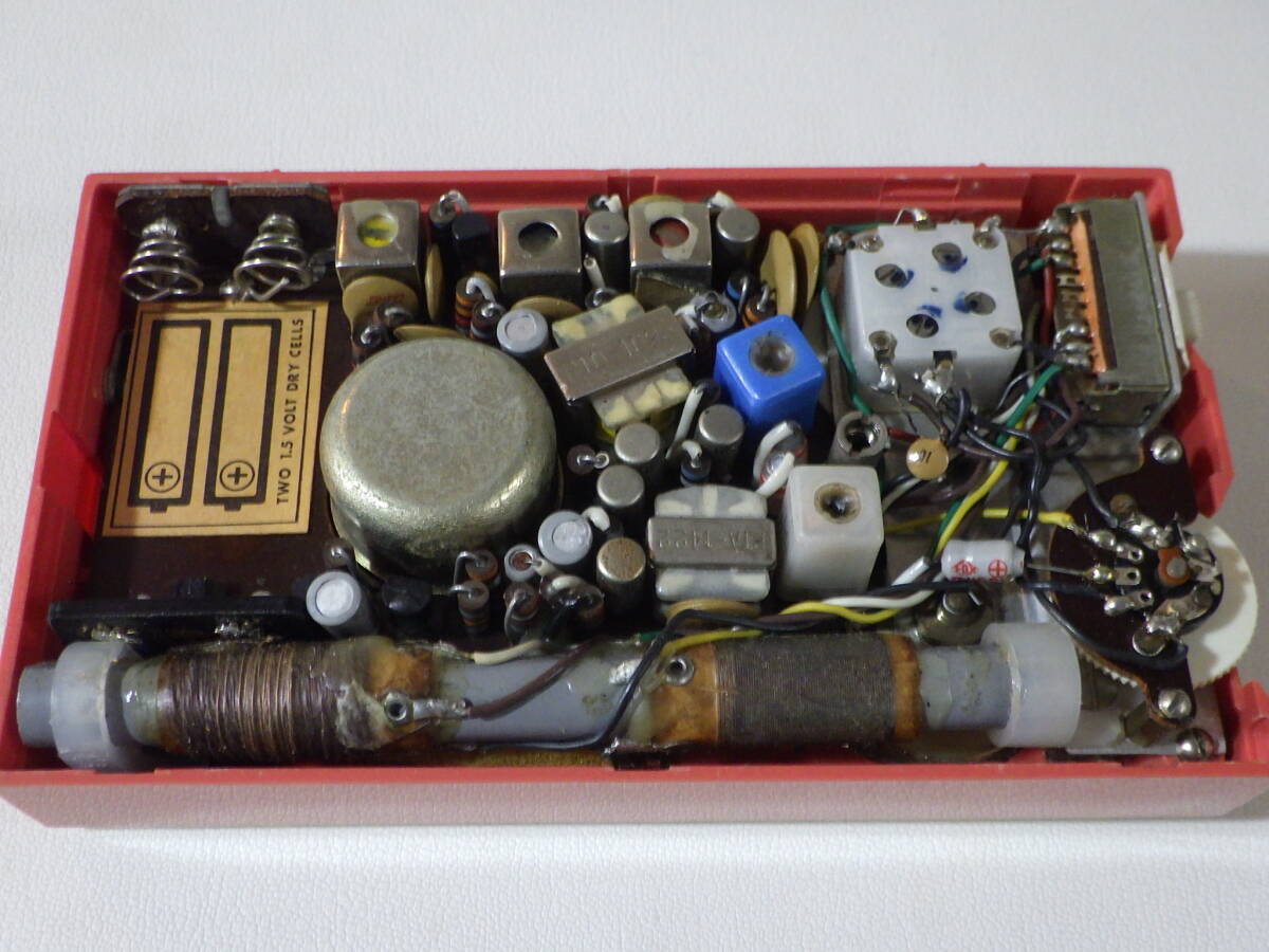 蔵出◇ ラジオ 白砂電機 SILVER 7TL-380 7TRANSISTOR トランジスタ