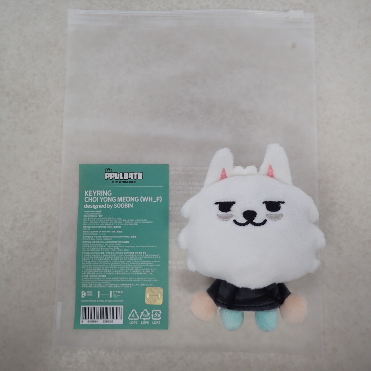 TOMORROW X TOGETHER ぬいぐるみキーホルダー CHOI YONG MEONG