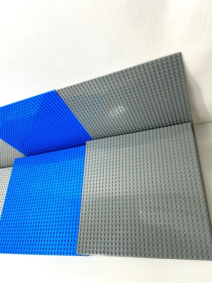 ☆新品未使用品☆ レゴ互換　基礎板　大量　７０枚セット　ベースプレート　基板　青色　グレー　LEGO_3