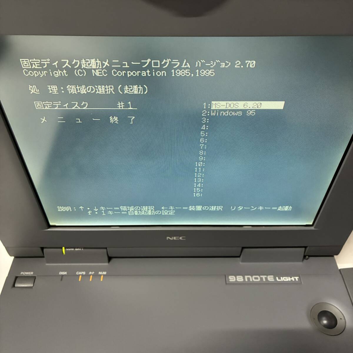 良品・整備済】SATA SSD PC9821 Lt MS-DOS6.2 Windows3.1 Windows95