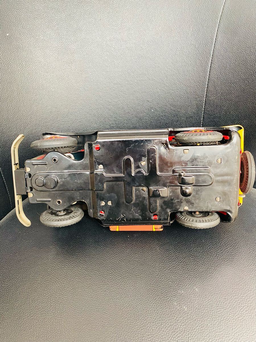 当時物 27cm ブリキ HONEYMOON CAR _5