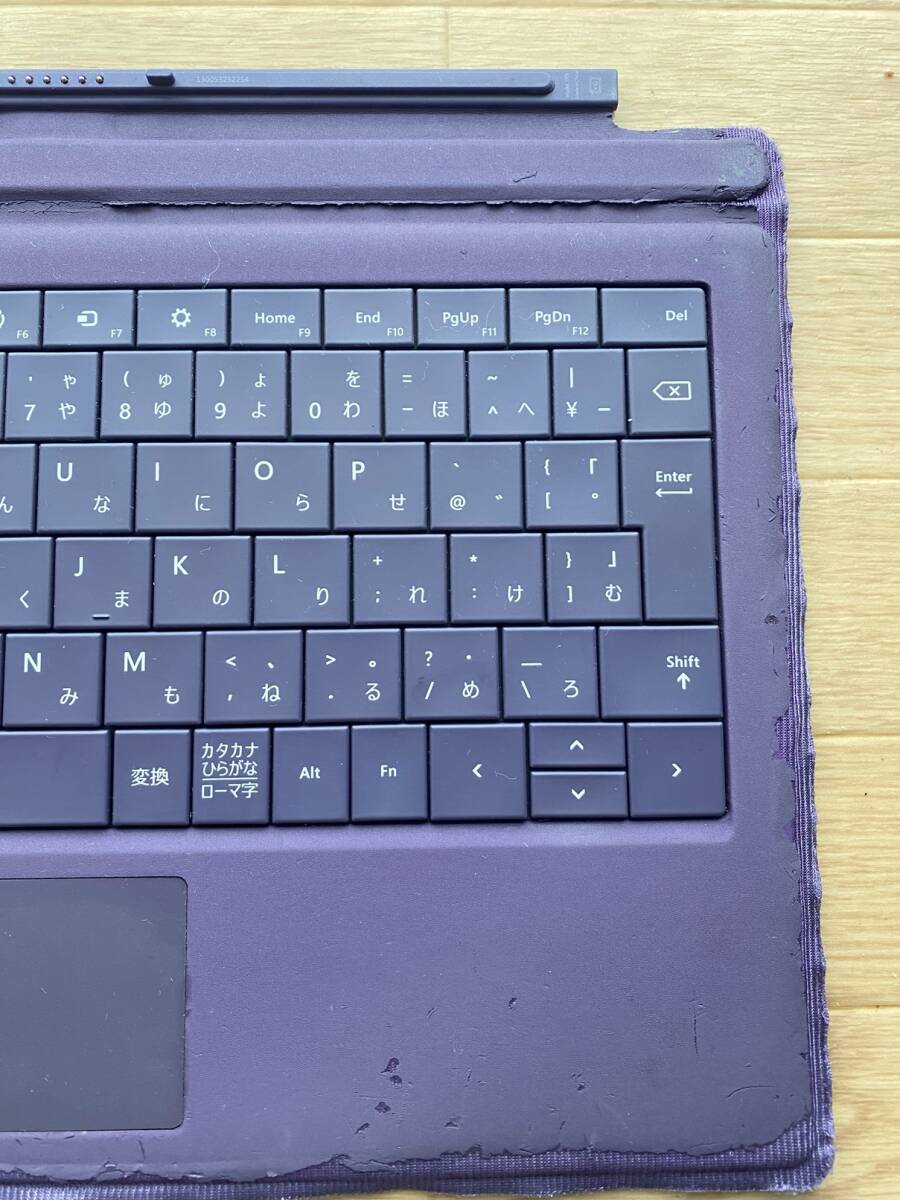 Microsoft Surface Pro 純正キーボード タイプカバー Model:1709_3