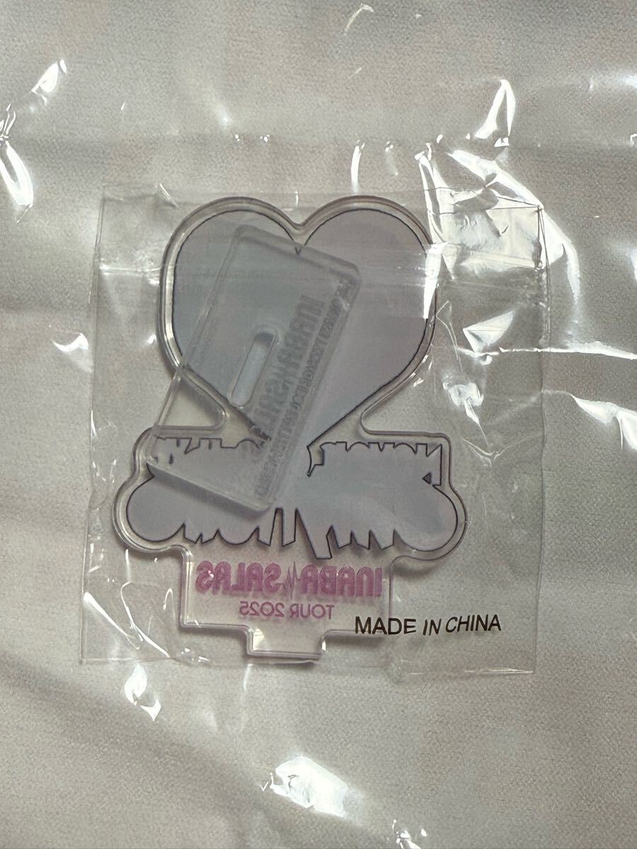 INABA SALAS TOUR 2025 イナバサラス 会場限定ガチャ ツアーロゴ アクリルスタンド ②　イナサラ アクスタ_2