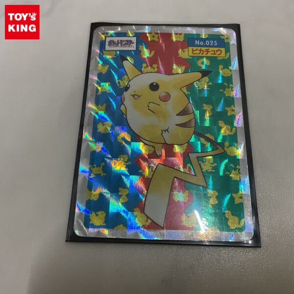 トップ ポケットモンスター シール ピカチュウ No.025 1円〜 トップサン シール ポケモン No.025 ピカチュウ(おもちゃ