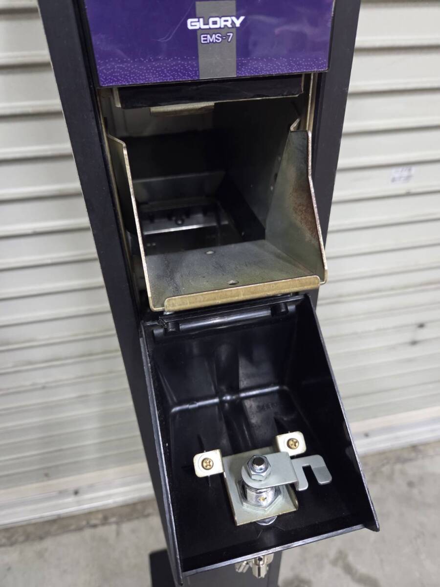 6457) GLORY グローリー EMS-7 両替機 1000円札→100円10枚に 新札対応