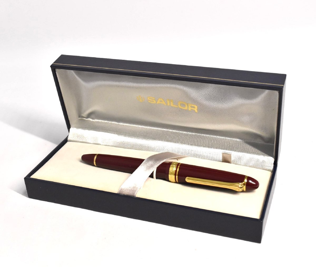 1-11248)SAILOR セーラー 万年筆 ペン先 14K ワインレッドカラー 筆記