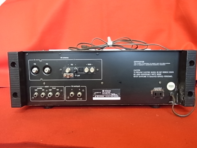 TRIO KT-9700 FM Stereo Tuner(FM ステレオチューナー）通電確認済_3