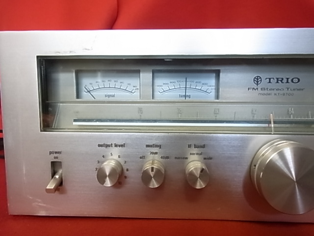 TRIO KT-9700 FM Stereo Tuner(FM ステレオチューナー）通電確認済_5
