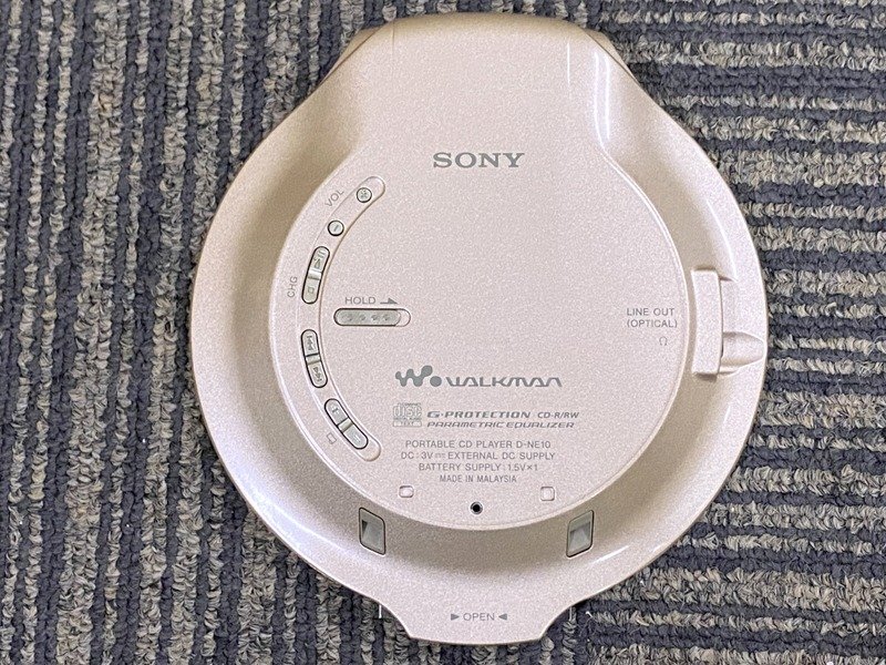 ジャンク】SONY D-NE10 ポータブルCDプレーヤー ウォークマン ソニー 1