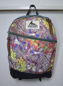 GREGORY ジャックアンルー 花柄 デイパック グレゴリー CASUAL DAY RUCK SACK JACK UNRUH