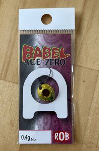 ROB BABEL ACE ZERO 0.4g 裏 デスメロン エリア トラウト スプーン オリカラ ロブルアー