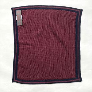 ★sozzi チーフ シルク ワインレッド ニット ポケットチーフ イタリア製 ハンカチ スカー
