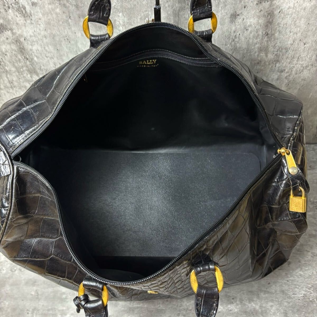 美品/高級ライン○BALLY バリー ボストンバッグ トラベル 旅行 出張