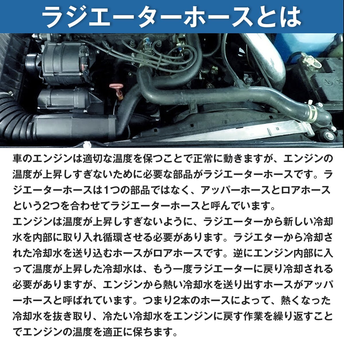 BMW E82/E88/E90/E91/E92/E93/E84 X1 118i/120i/316i/318i/320i/18i ラジエーター アッパーホース クーラントホース 17127531768_4