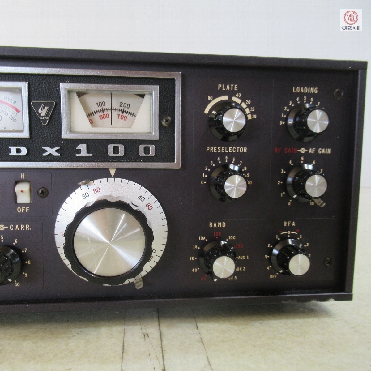 □ヤエス YAESU 八重洲 FTDX100 HFトランシーバー 動作未確認 ジャンク