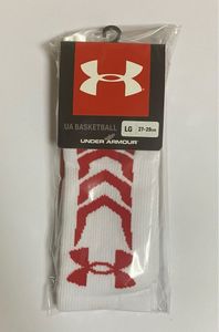 新品未使用　UNDER ARMOUR アンダーアーマー バスケットボール/ソックス 27～29センチ メ