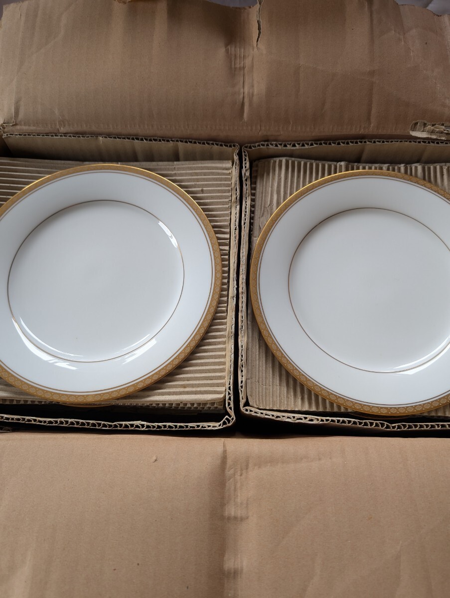 ノリタケ Noritake 皿　プレート　金縁　金線　23cm ディナー　36枚　中古　_1