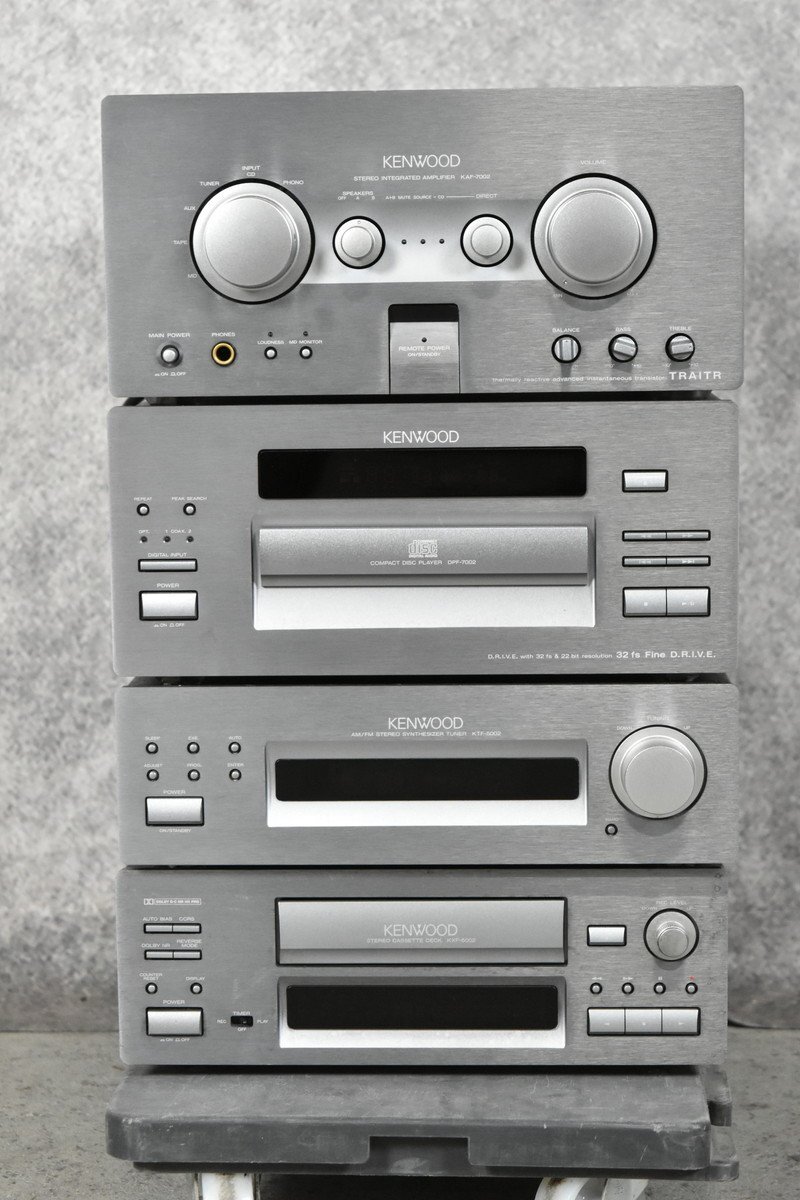 G】KENWOOD KAF-7002/KTF-5002/DPF-7002/KXF-5002 システムコンポ