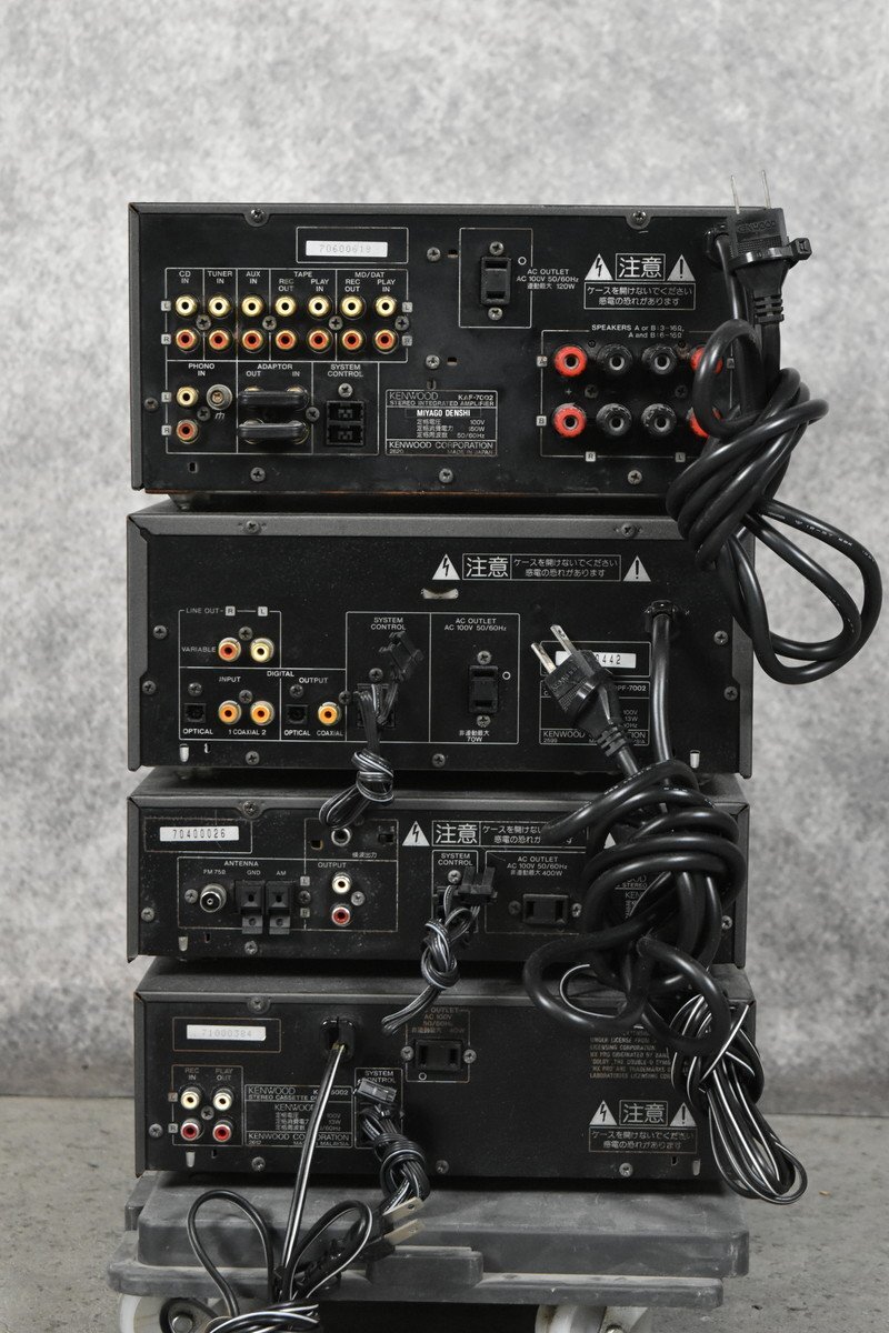 G】KENWOOD KAF-7002/KTF-5002/DPF-7002/KXF-5002 システムコンポ