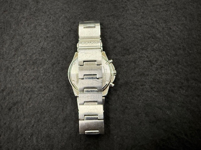 SEIKO セイコー V657-0A10 クロノグラフ デイト メンズ クォーツ腕時計