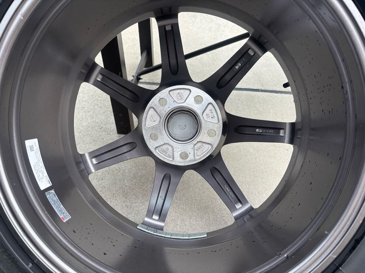 エンケイ PF07 19インチ 9J +40 5H 114.3 タイヤホイール4本セット 美