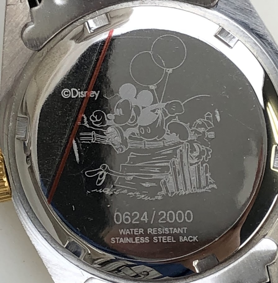 美品】F1349 Disney ディズニー ミッキー 生誕85周年記念 QZ 腕時計