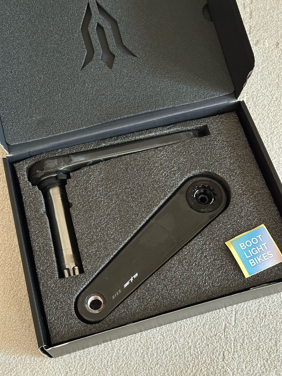 Elilee x310 165mm チタンスピンドル 24mm シマノ対応 カーボンクランク　エライリー_1