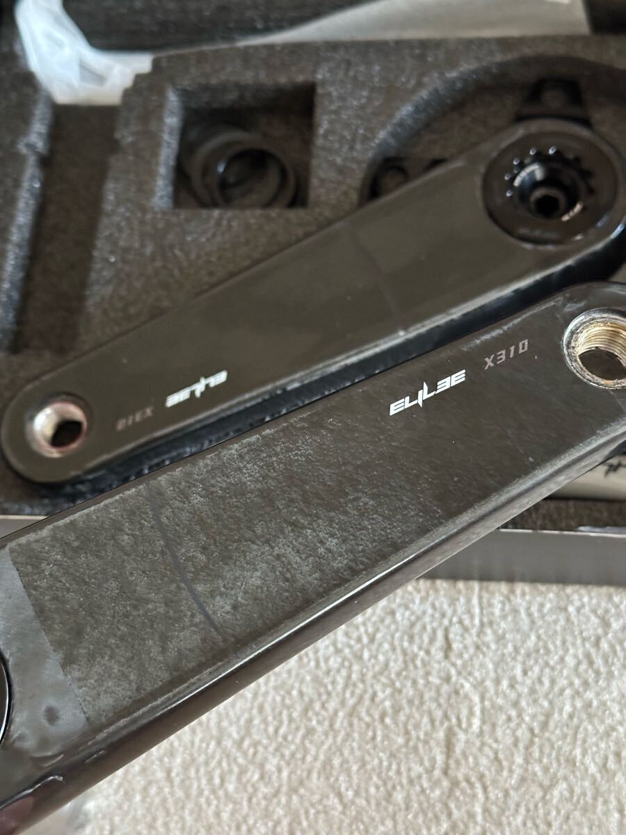 Elilee x310 165mm チタンスピンドル 24mm シマノ対応 カーボンクランク　エライリー_3