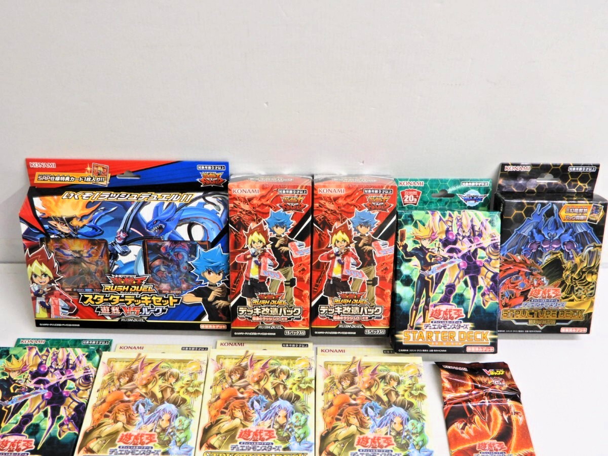 074Z226☆【未開封品】遊戯王OCG/ラッシュデュエル パック/構築済み 